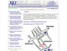 Tablet Screenshot of akf.com.pl