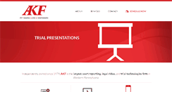 Desktop Screenshot of akf.com